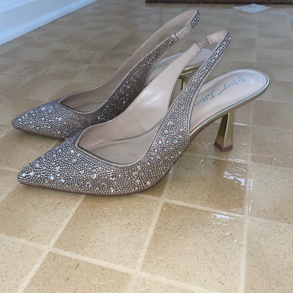 Betsy Johnson Heels with Strap